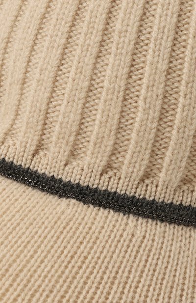 Бейсболка из шерсти и кашемира BRUNELLO CUCINELLI, арт. MCAP9B1437, фото 4