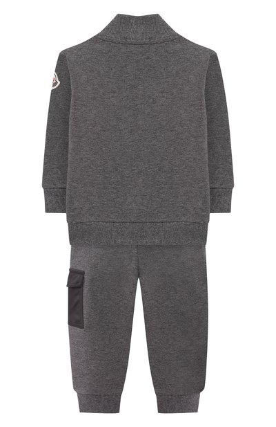Костюм из кардигана и джоггеров MONCLER ENFANT, арт. D2-951-88008-05-80996, фото 2