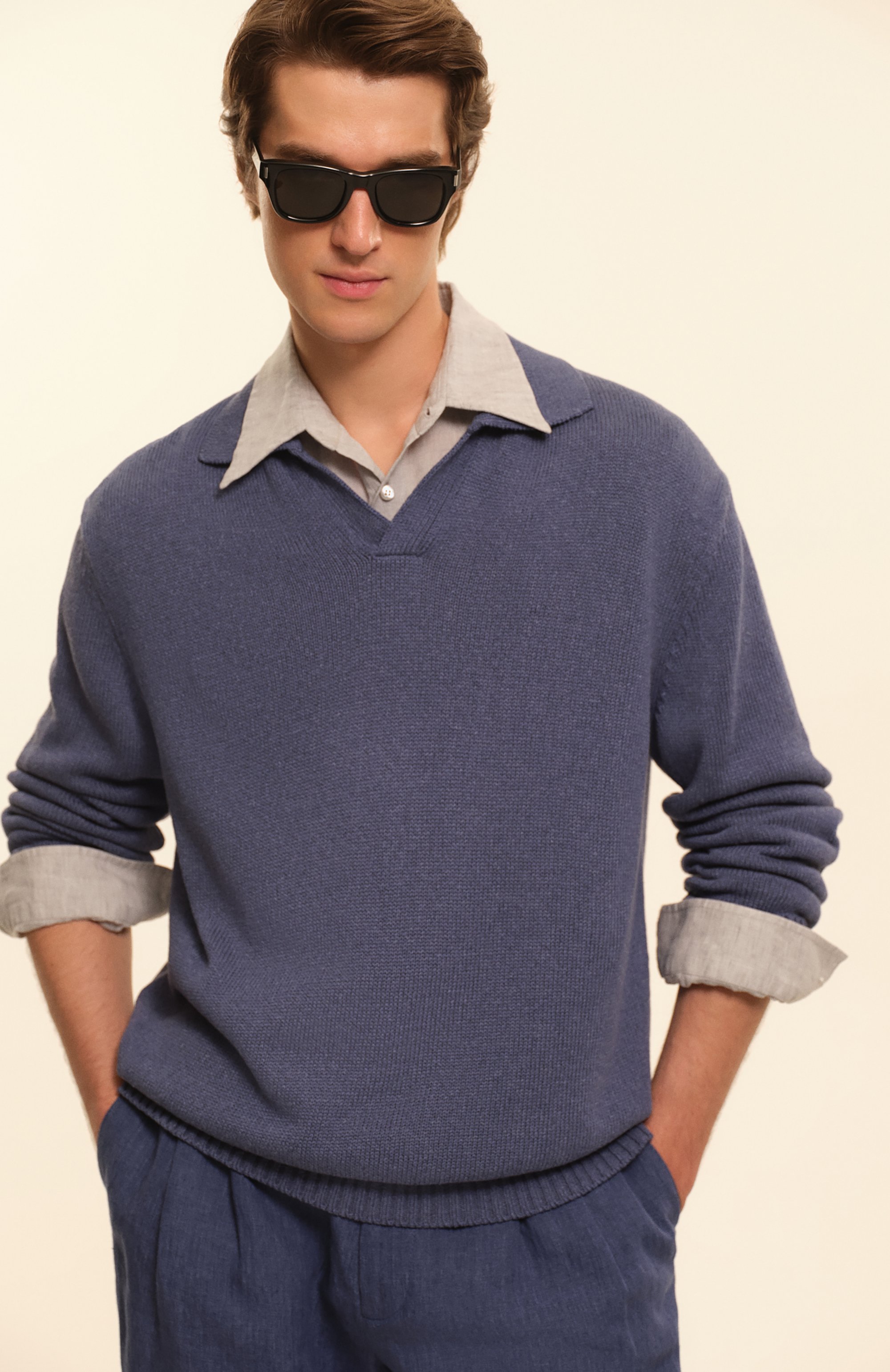 Поло из шелка и льна MVST, арт. 25E/X1P/0/A013/7660, фото 7