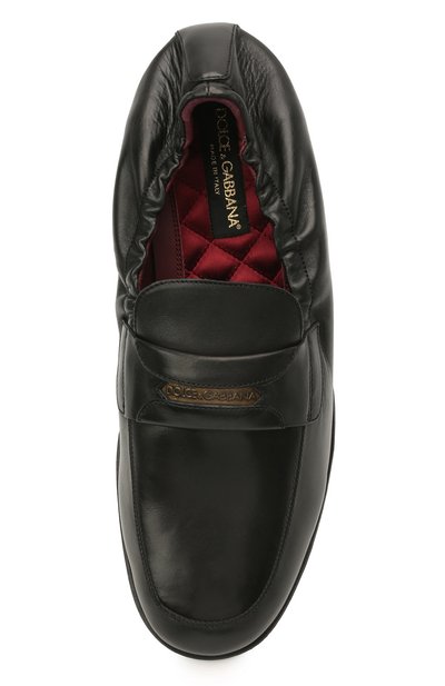 Кожаные лоферы layered dna DOLCE & GABBANA, арт. A50435/AW593, фото 5