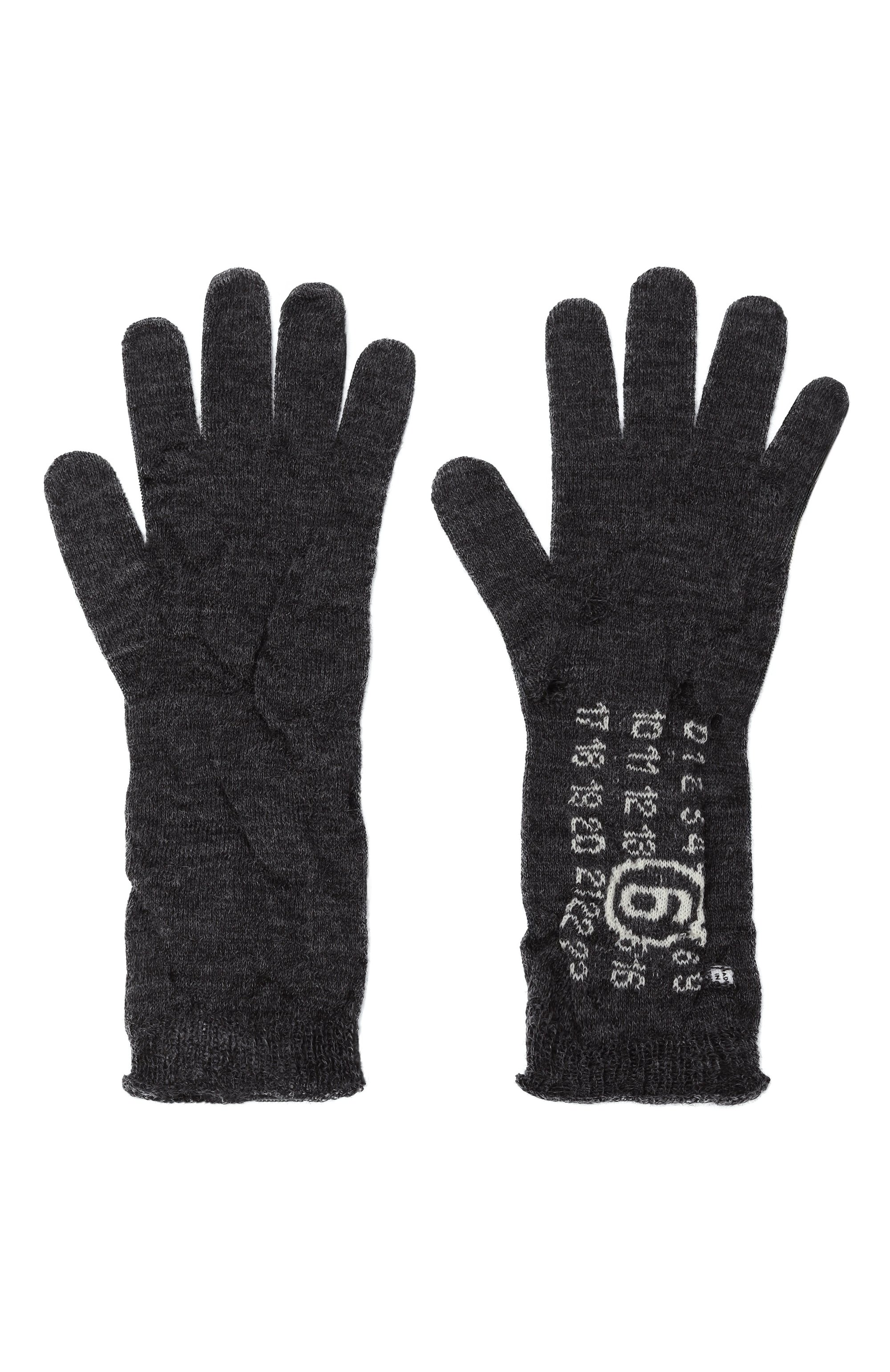 Шерстяные перчатки MM6, арт. S52TS0043/M13135, фото 4