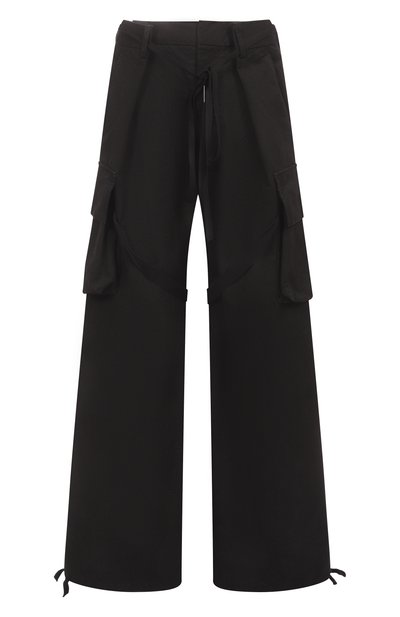 Мужские хлопковые брюки-карго ANN DEMEULEMEESTER, арт. B0012456/FA559