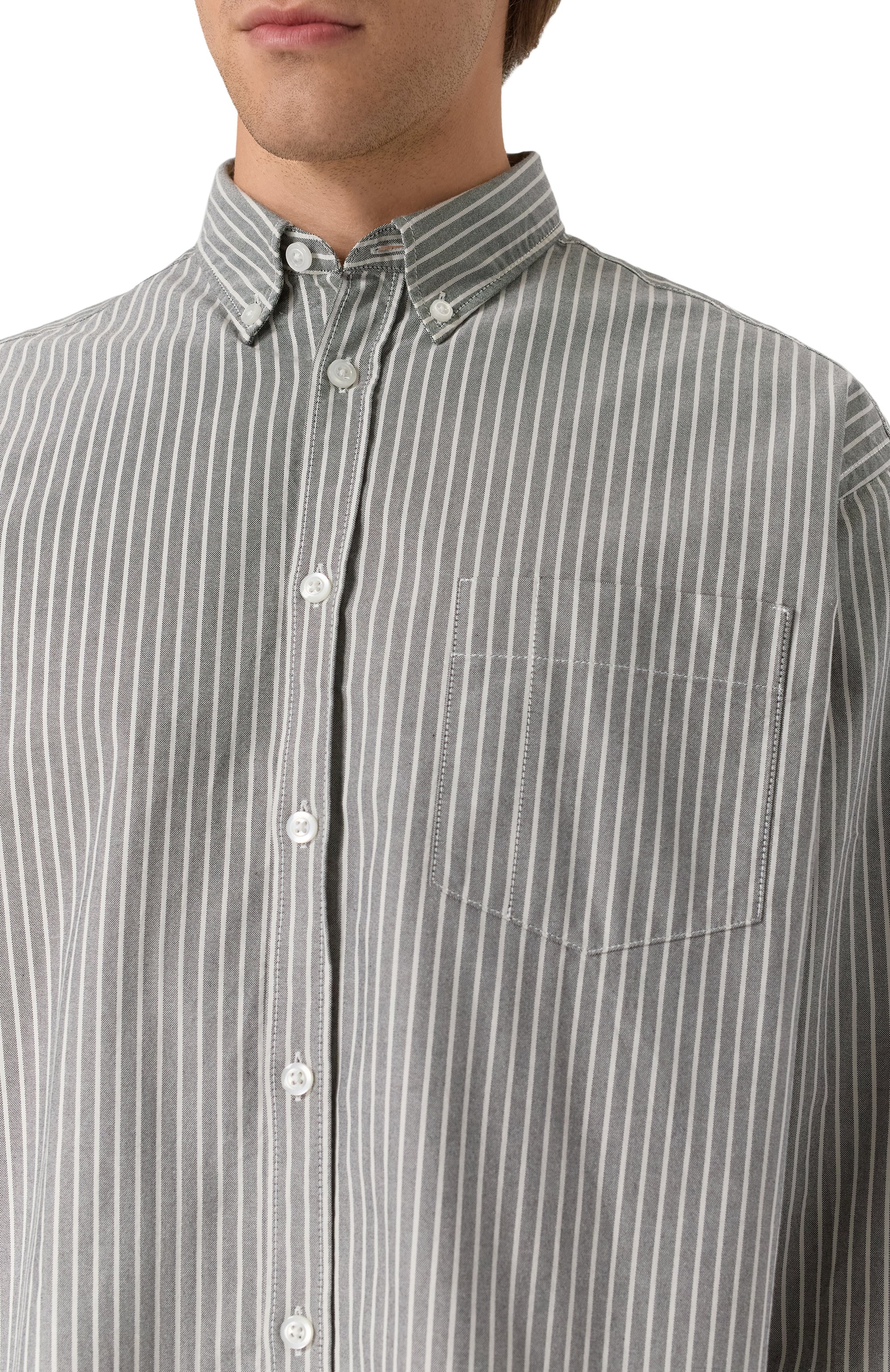 Хлопковая рубашка HUGO BLUE, арт. 50534183, фото 5