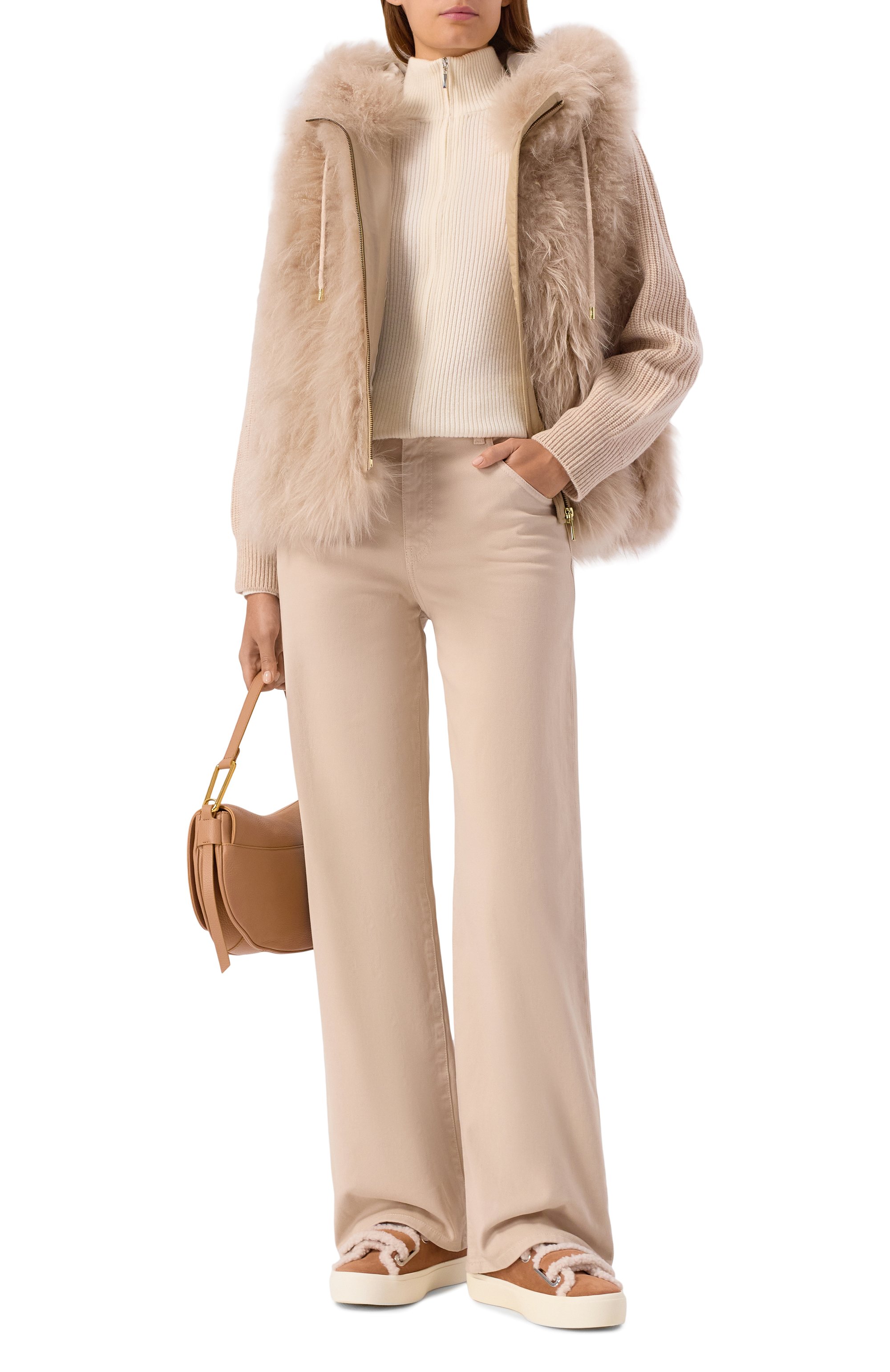 Замшевые кеды shearling low velcro INUIKII, арт. 1001.001.0231, фото 3