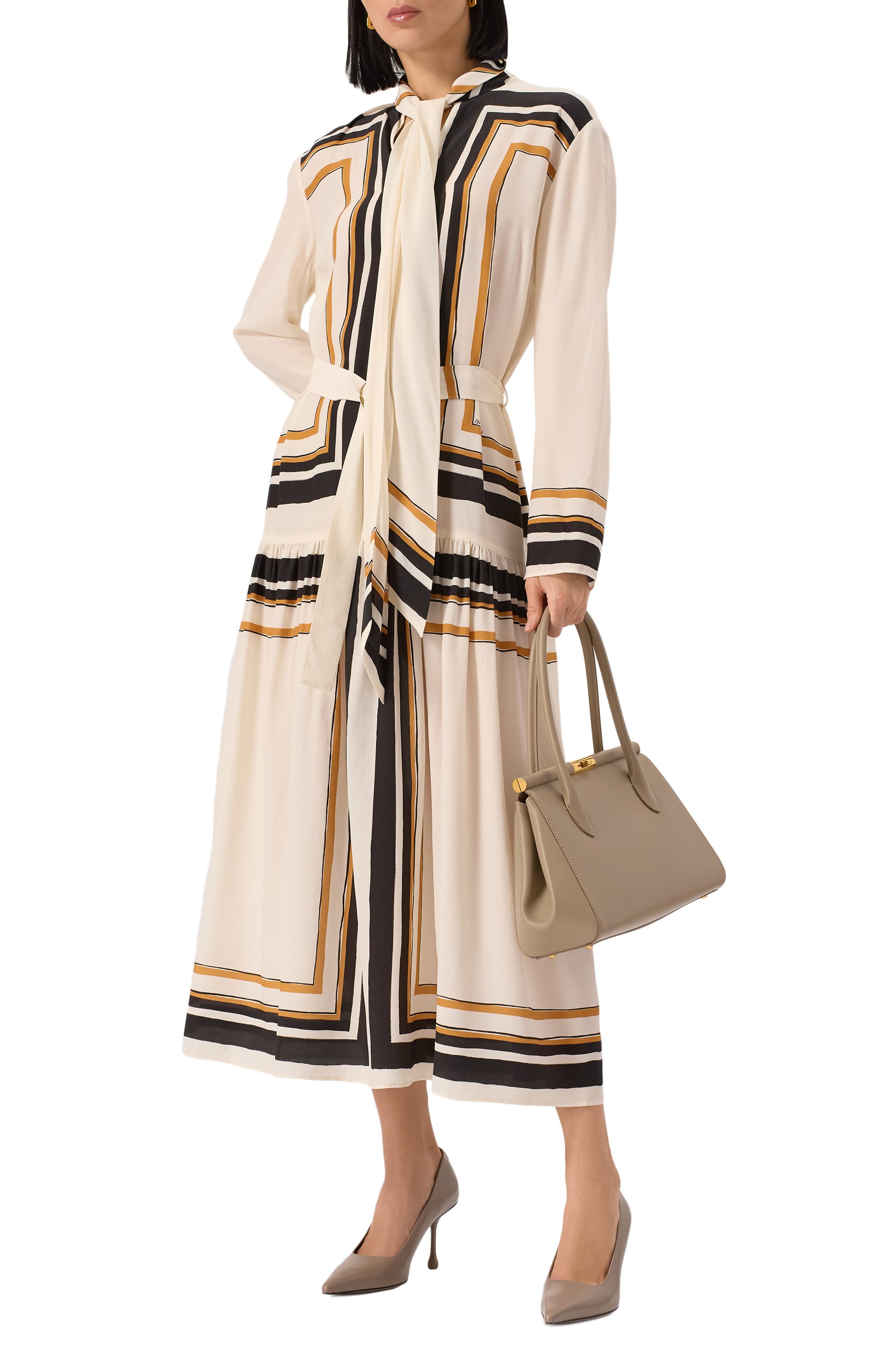 Кожаные туфли ixia 80 JIMMY CHOO, арт. IXIA 80/CLF, фото 2