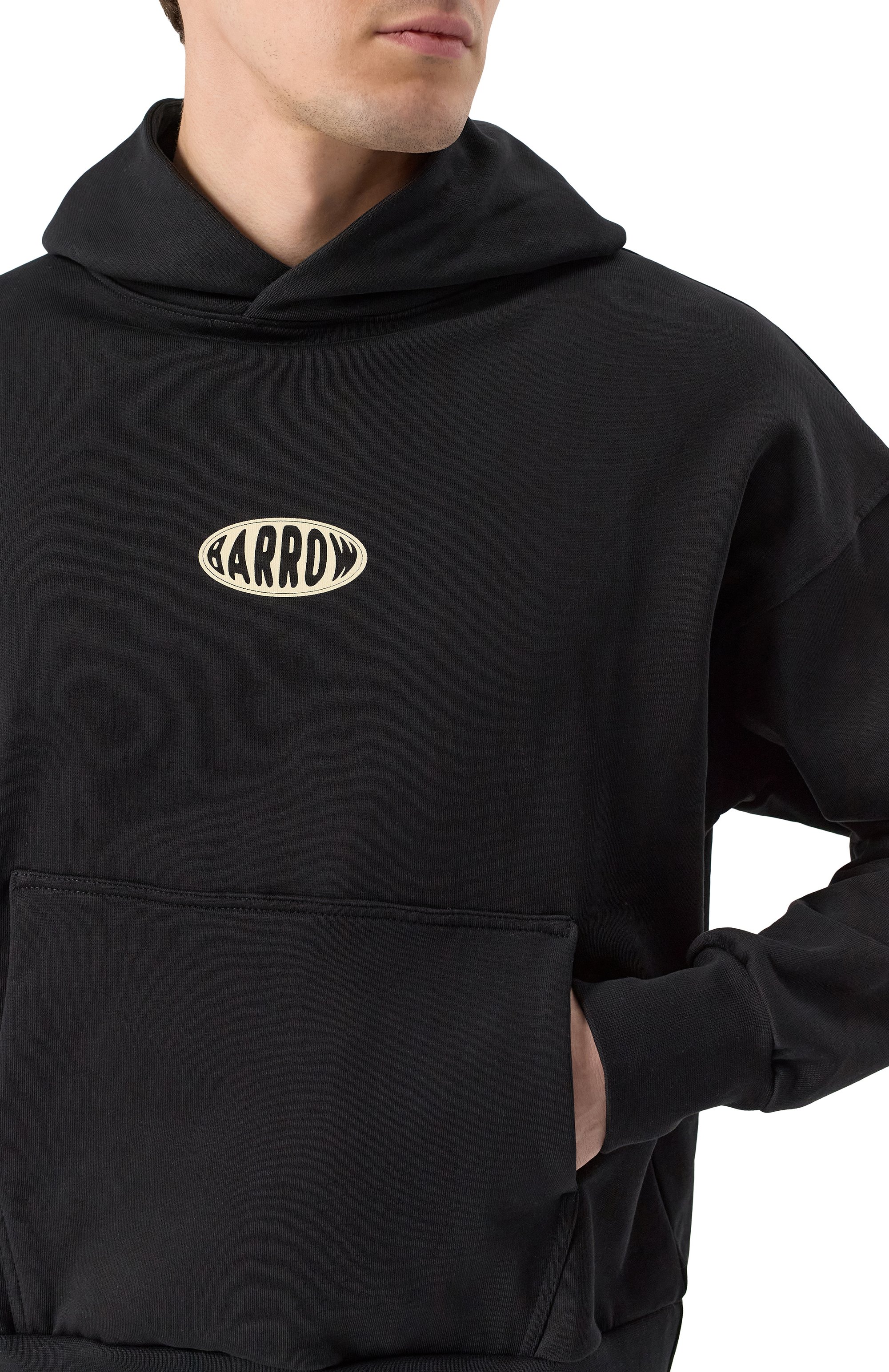 Хлопковое худи BARROW, арт. S5BWMAHS063, фото 5