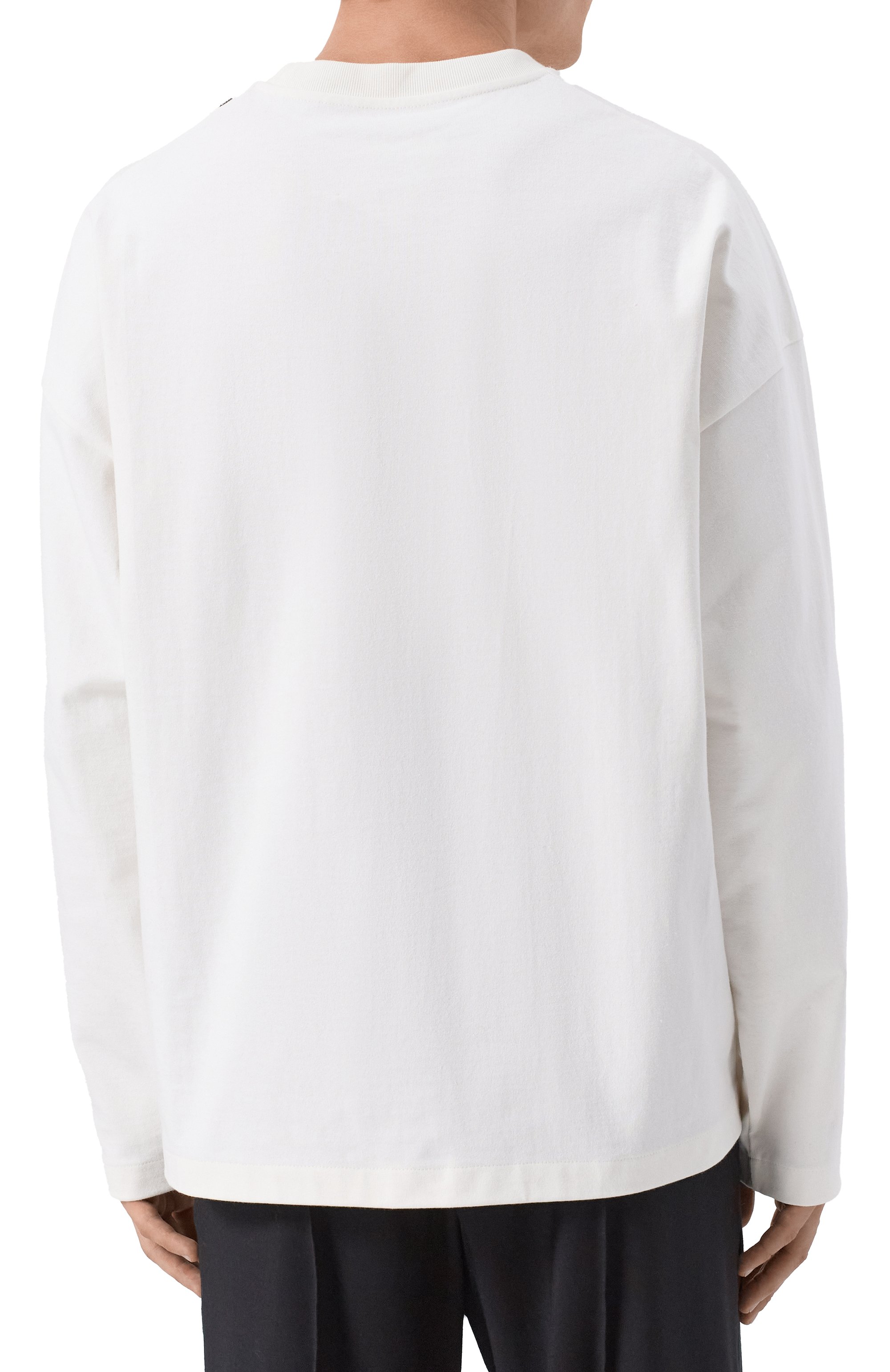 Хлопковый лонгслив JIL SANDER, арт. J22GC0200/J20244, фото 4