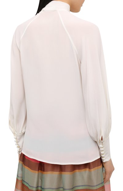 Шелковая блузка ZIMMERMANN, арт. 1059TRAND, фото 4