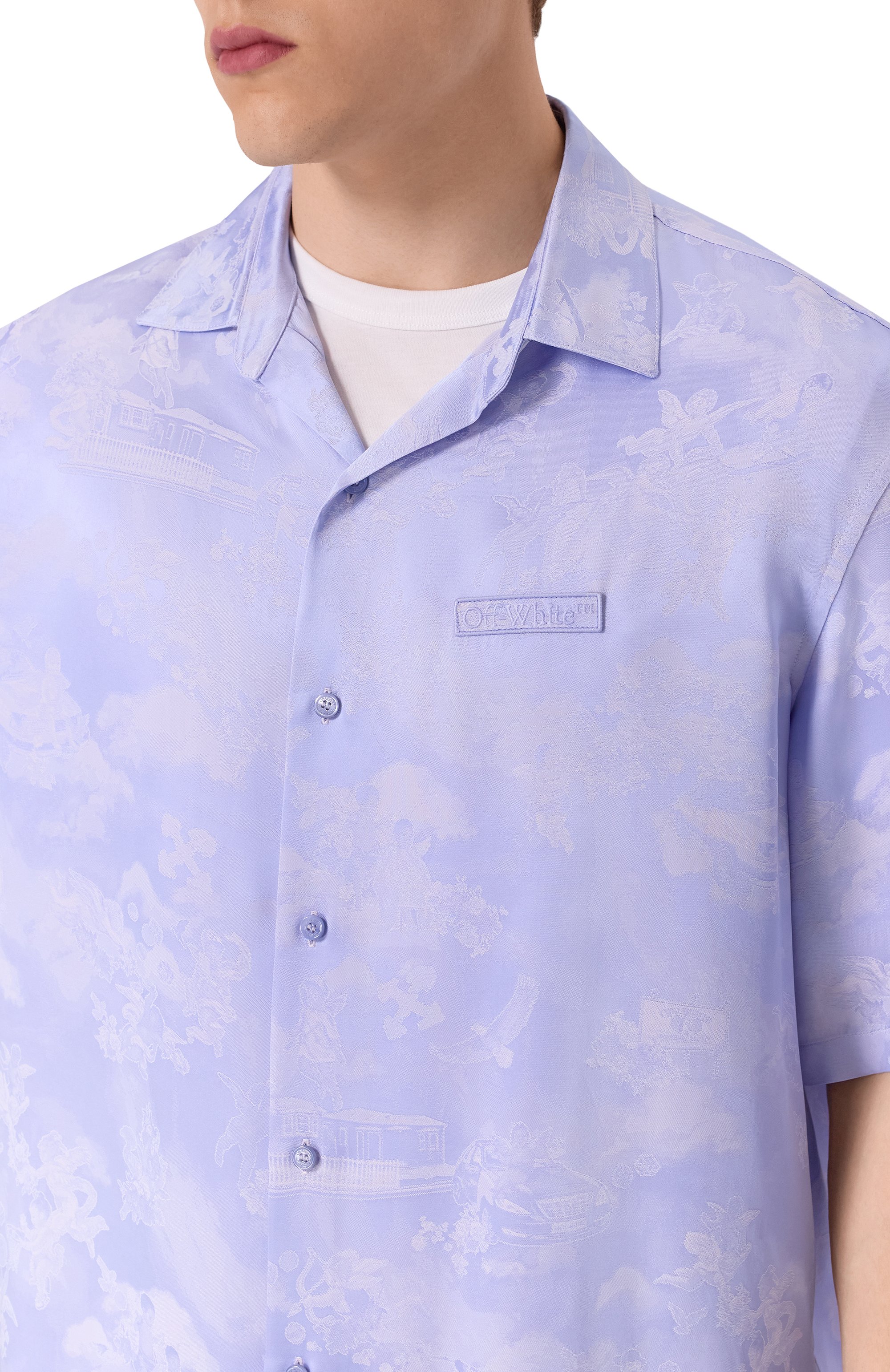 Рубашка OFF-WHITE, арт. 0MGG013S25FAB005, фото 5