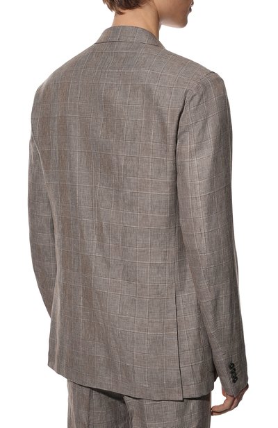 Пиджак из шерсти и льна ZEGNA, арт. 339503/1DJSS0, фото 4