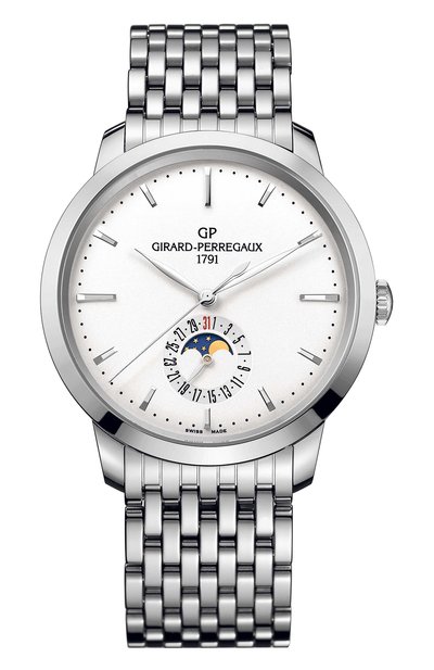 Часы steel moon phase white GIRARD-PERREGAUX, арт. 49545-11-131-BB60, фото 1