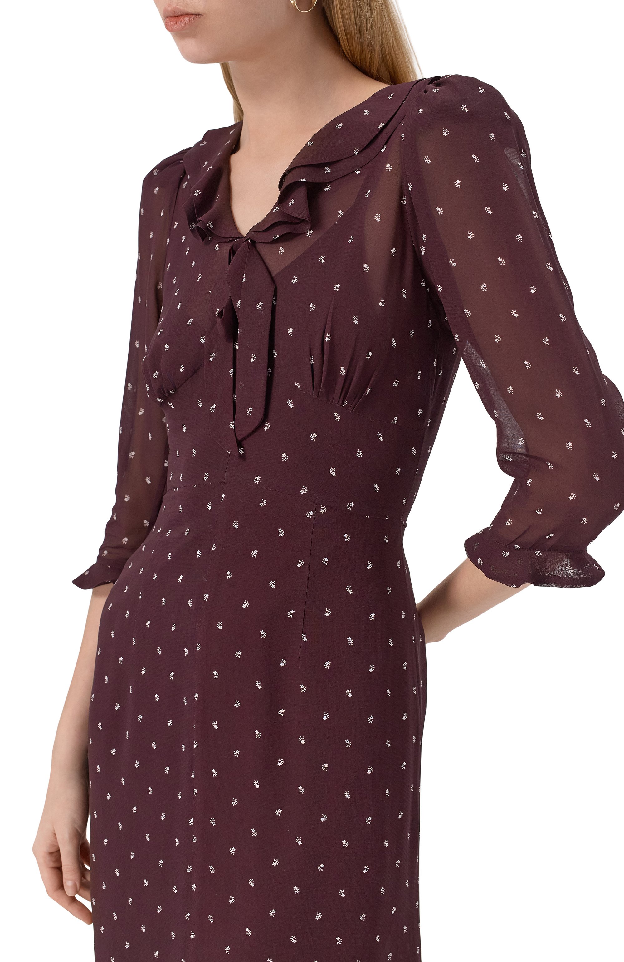 Платье из  вискозы ELLYME, арт. 00373, фото 4