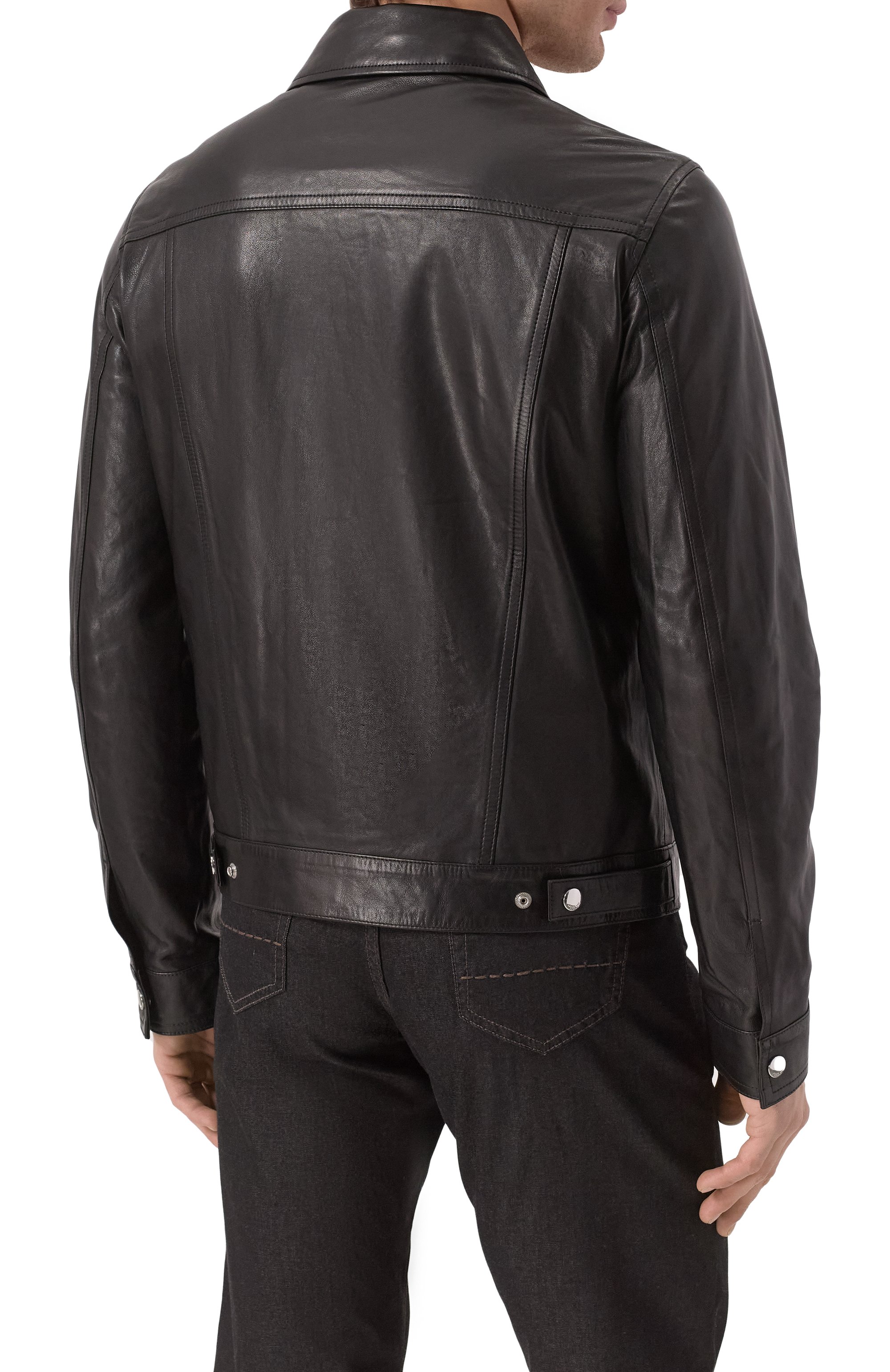 Кожаная куртка JACOB LEE, арт. MLJ010SS25B, фото 4