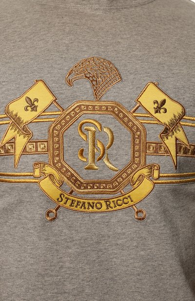 Хлопковая футболка STEFANO RICCI, арт. *MNH2301860/803C0, фото 5