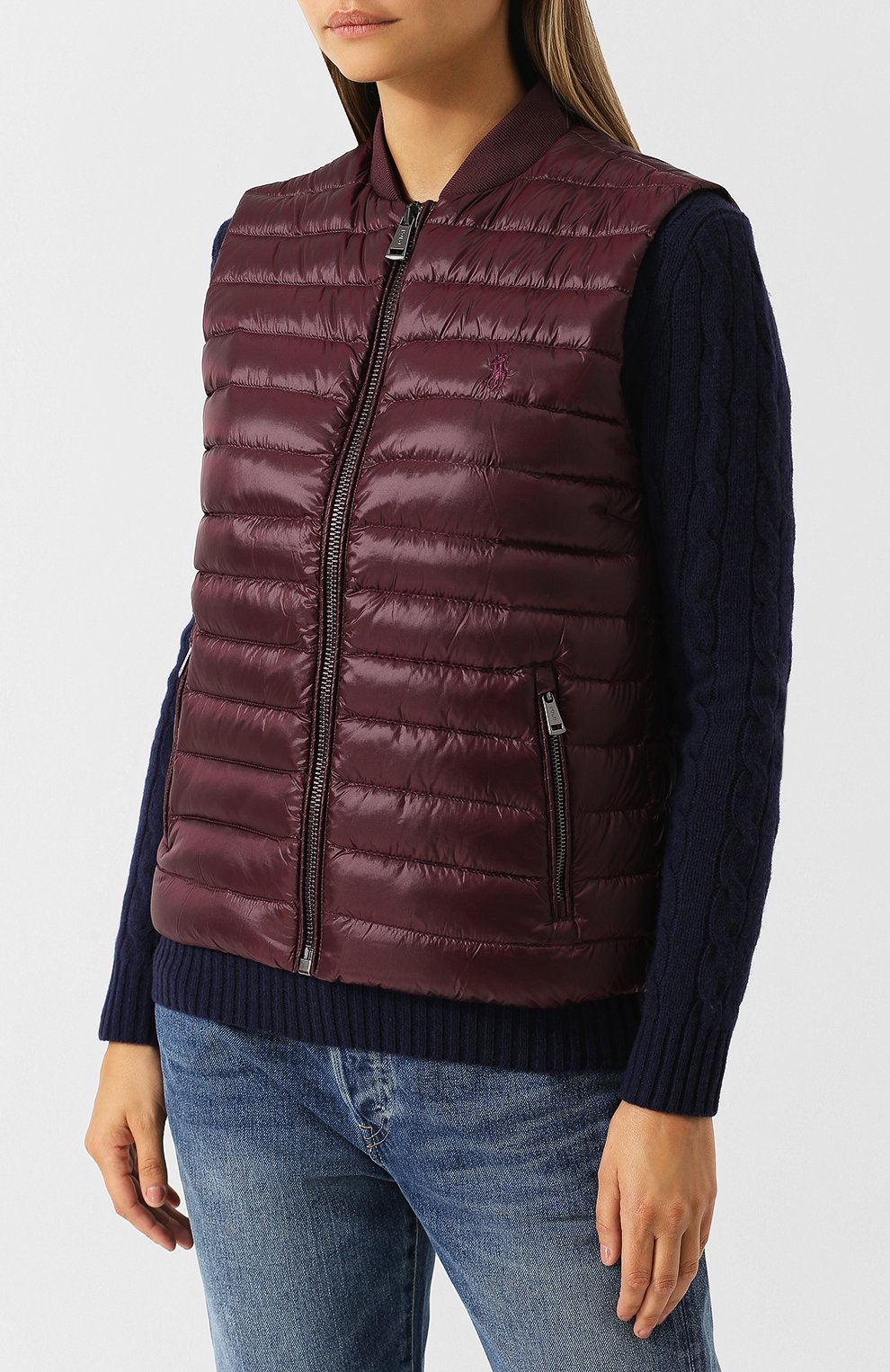 Стеганый жилет на молнии POLO RALPH LAUREN, арт. 211719621, фото 3