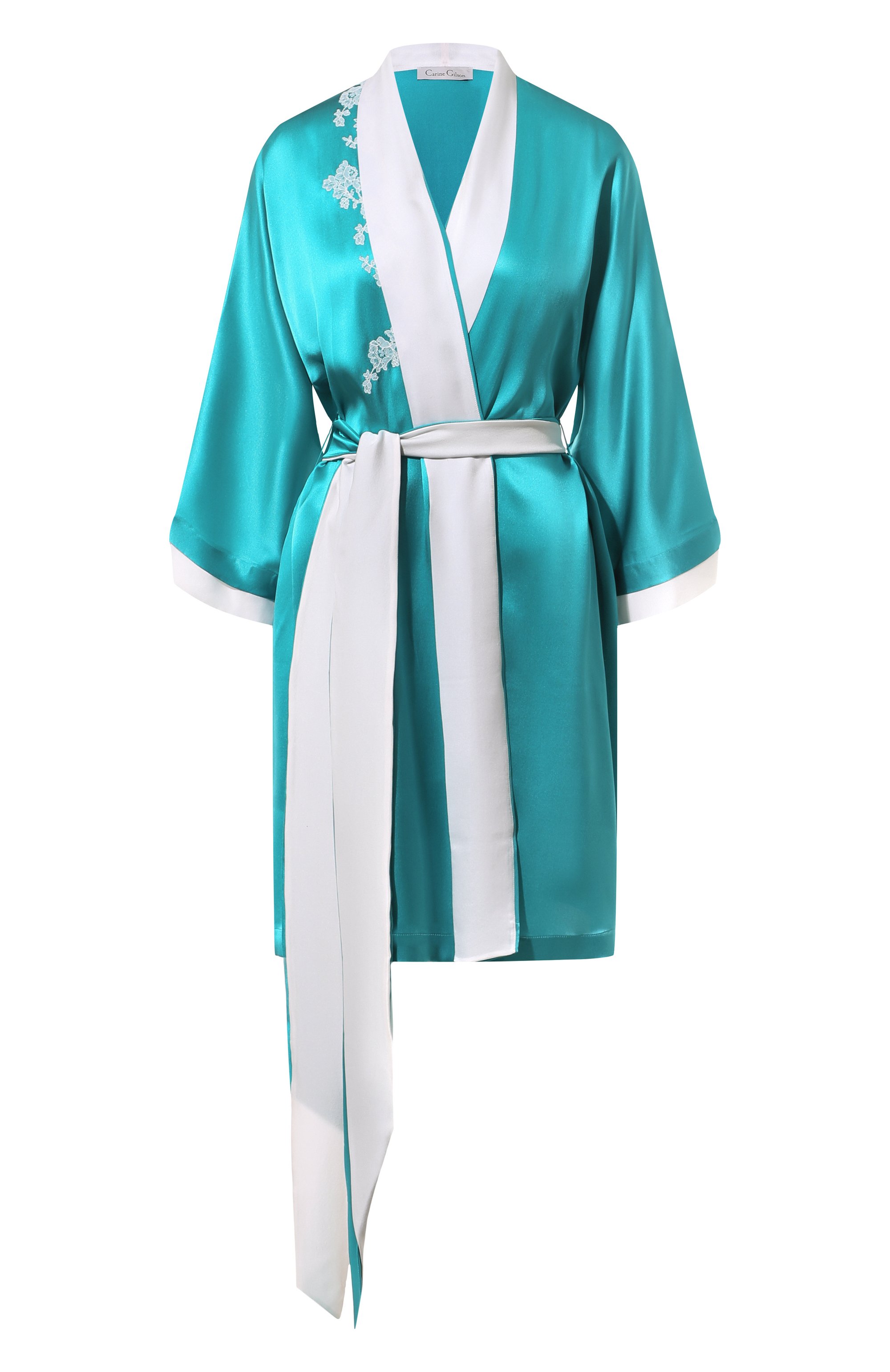 Шелковый халат CARINE GILSON, арт. AG0960DS, фото 1