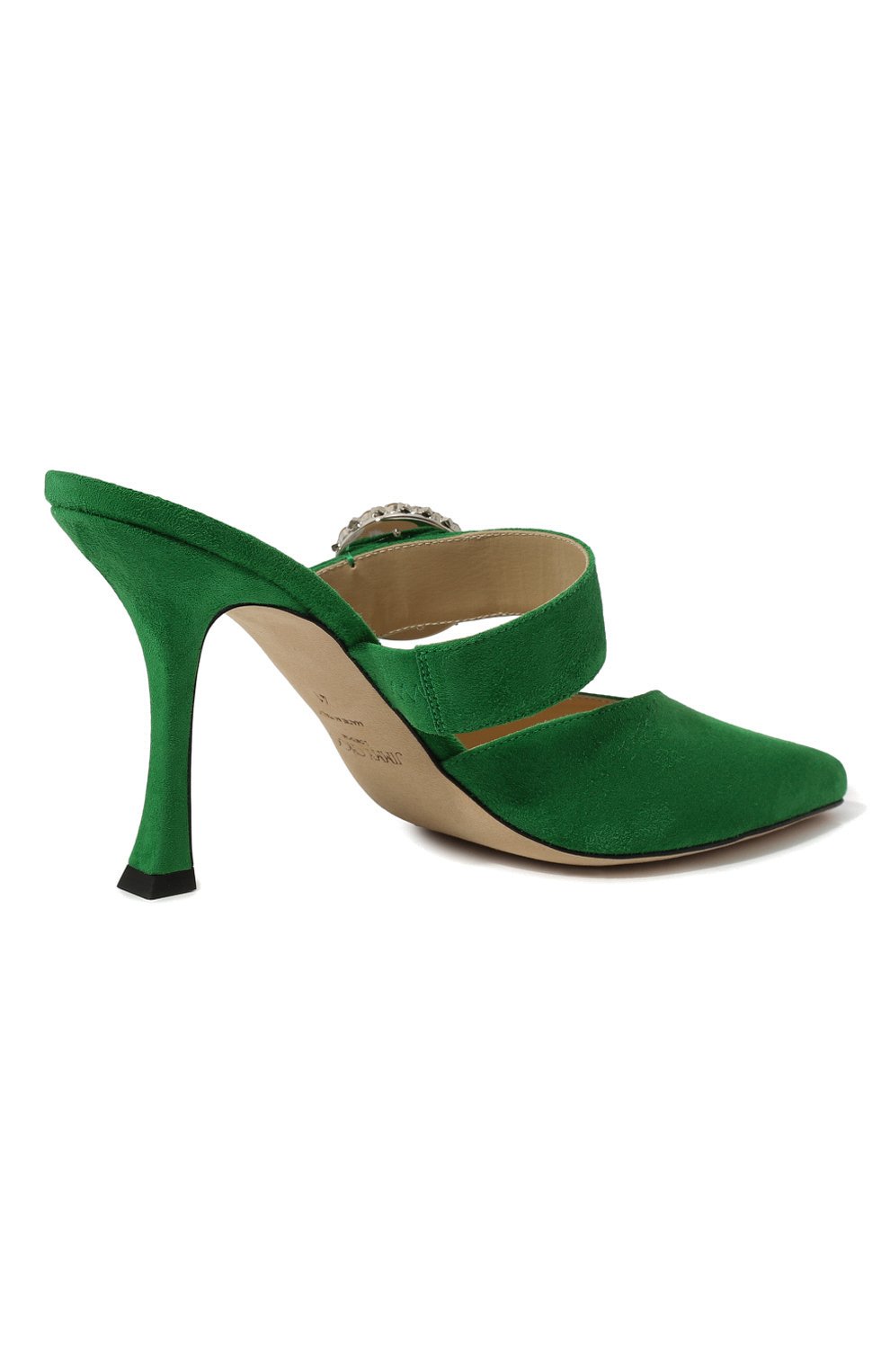 Замшевые мюли marta 90 JIMMY CHOO, арт. MARTA 90 UCB, фото 5