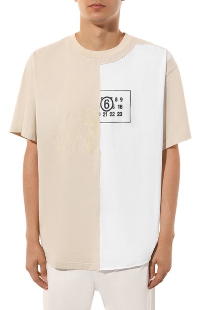 Хлопковая футболка MM6, арт. SH0GC0026/S24311, фото 3