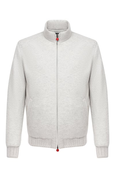 Мужской кашемировый бомбер KITON, арт. UW0805MV03T62