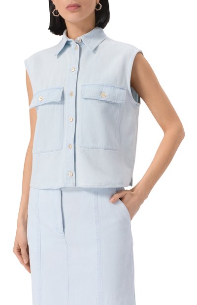 Джинсовый жилет AGNONA, арт. TF0907E/U2079, фото 3