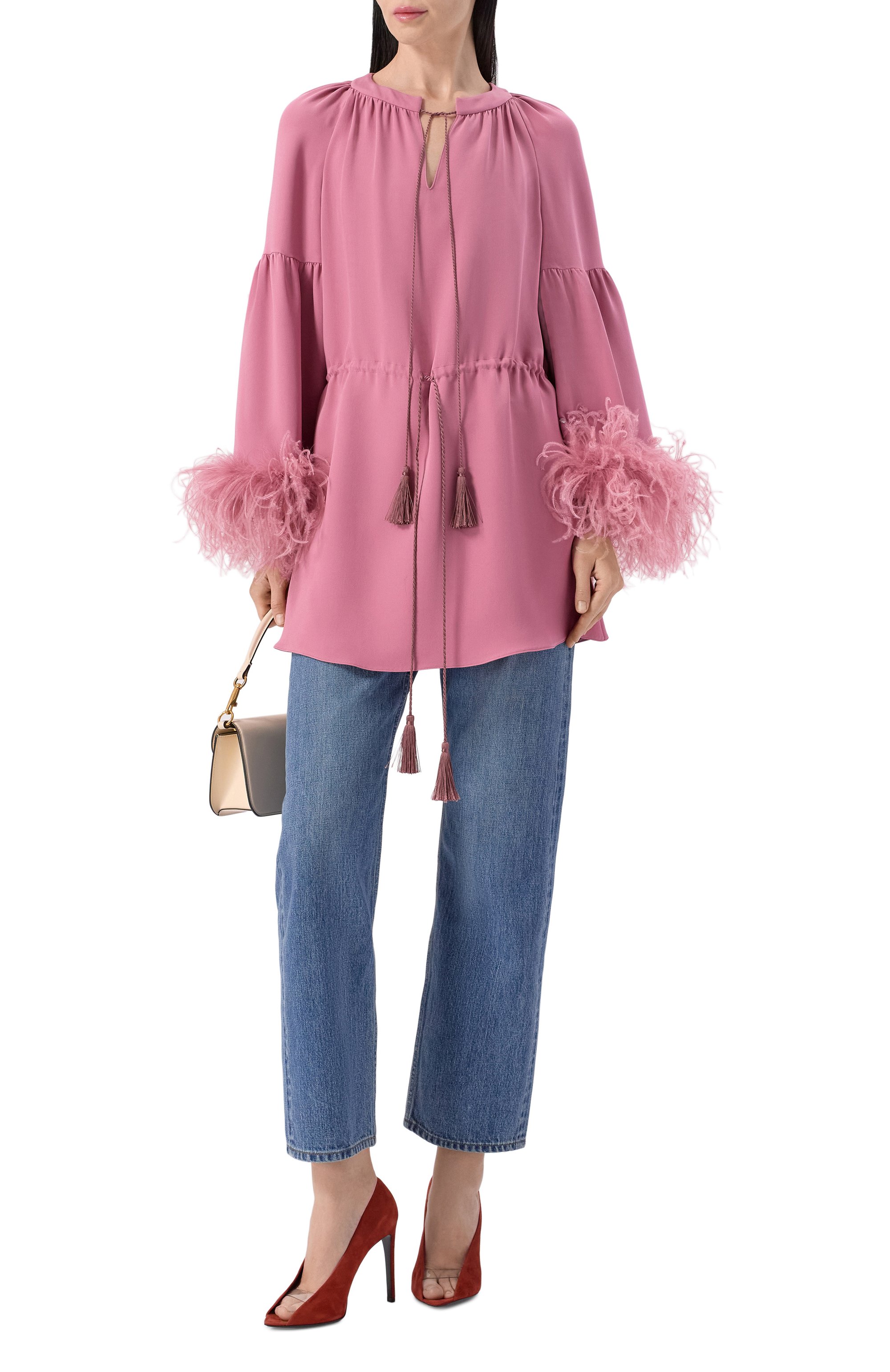 Замшевые туфли révélé 105 VALENTINO, а рт. 8W0S0PG5/UHG, фото 3