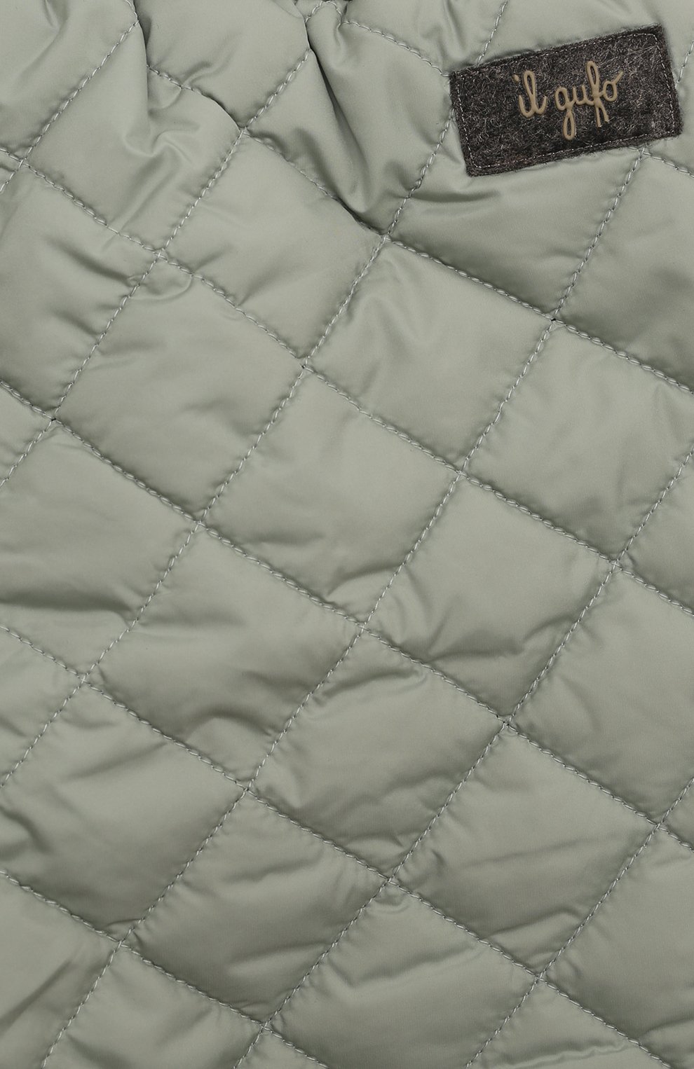 Утепленные джоггеры IL GUFO светло-зеленого цвета по цене 14650 руб., арт. A24PL340N0106/2A-4A, фото 3 Утепленные джоггеры IL GUFO, арт. A24PL340N0106/2A-4A, фото 3