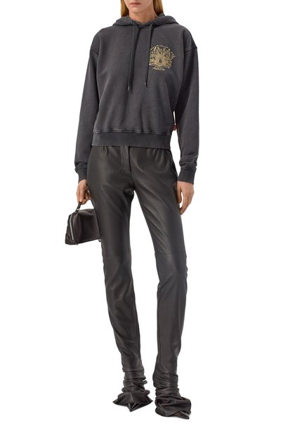 Женский хлопковое худи DIESEL, арт. A23556/0SJBV