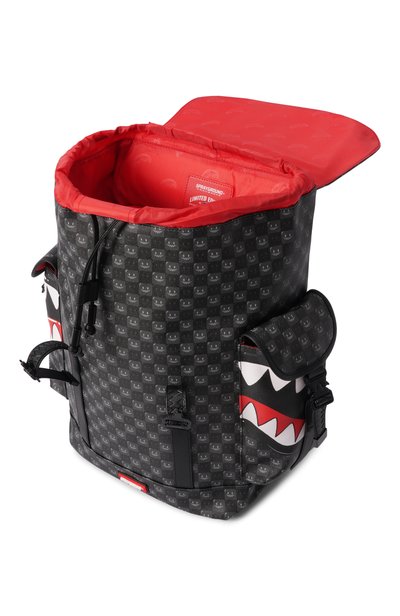 Рюкзак SPRAYGROUND, арт. 910B9311NSZ/SHARKS IN PARIS WTF BUBBLY BLACK CHECK, фото 3