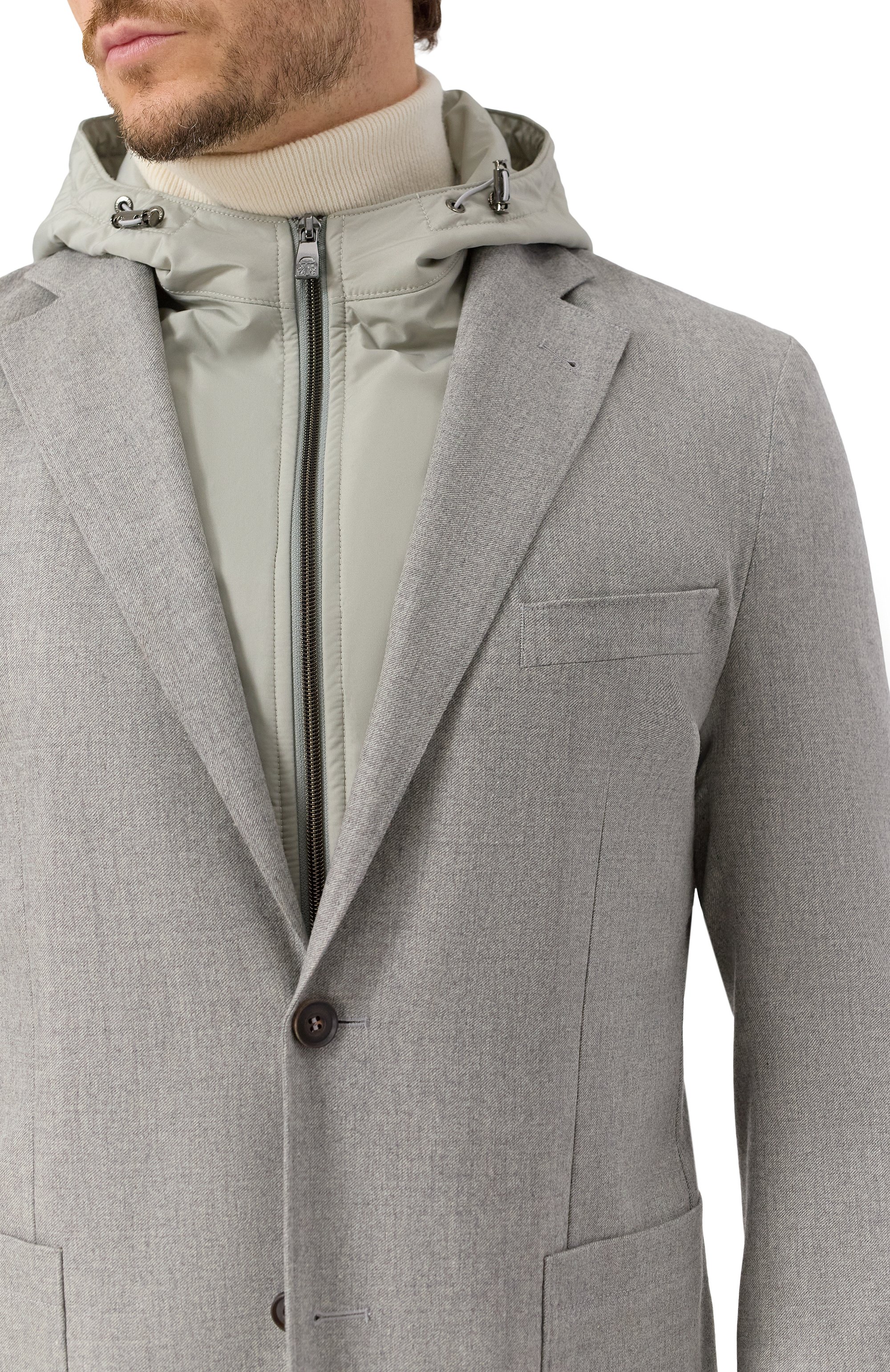 Пиджак из шерсти и кашемира CORNELIANI, арт. 266537-2618535, фото 6