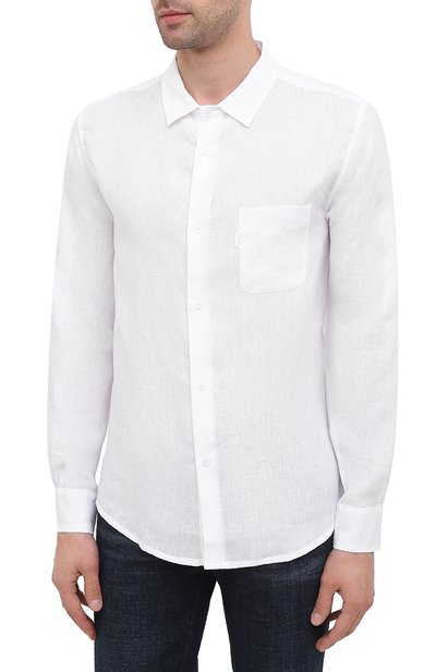 Льняная рубашка DEREK ROSE, арт. 9820-M0NA001, фото 3