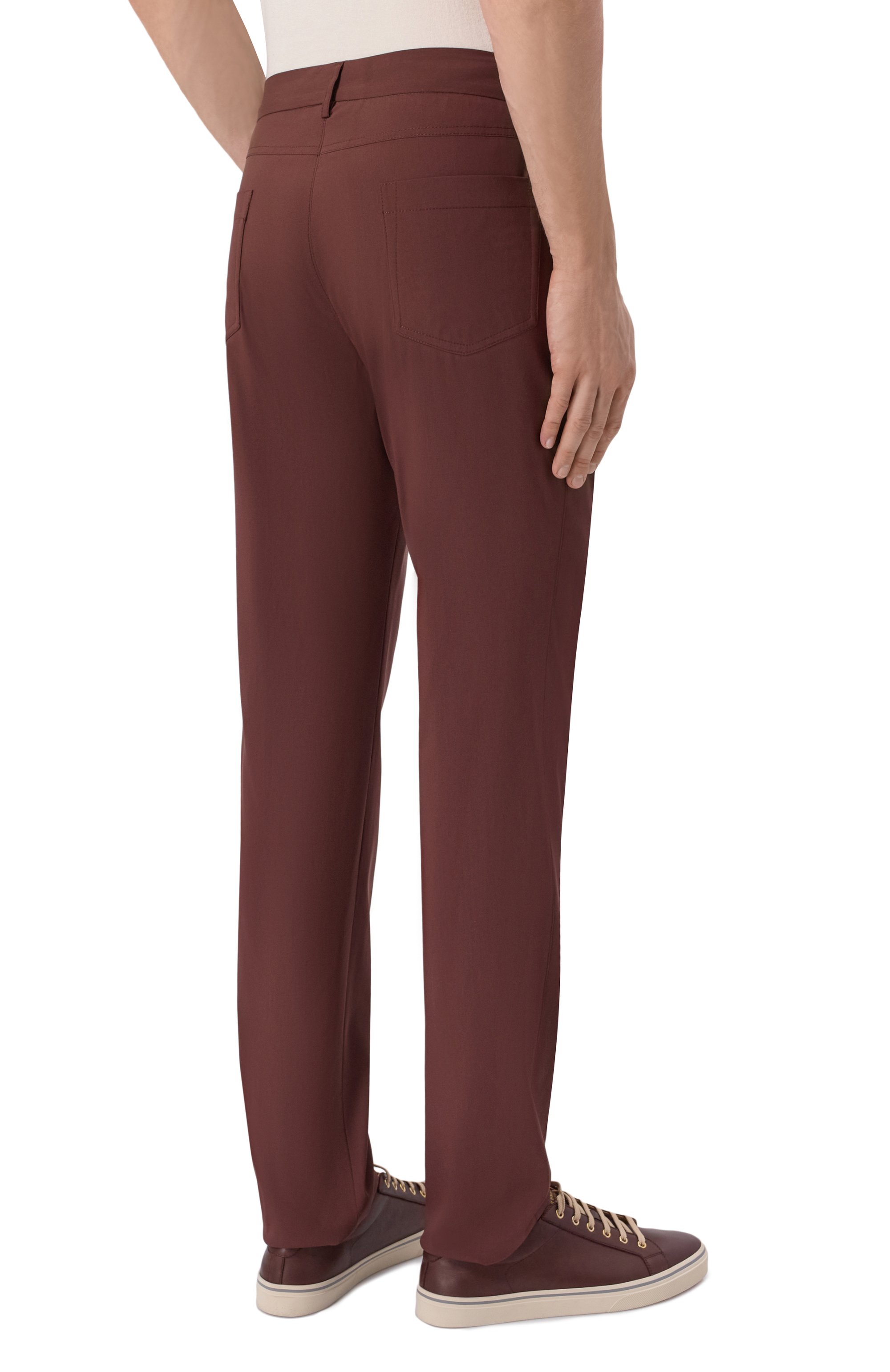 Шерстяные брюки CORNELIANI, арт. 274531/2718523, фото 4