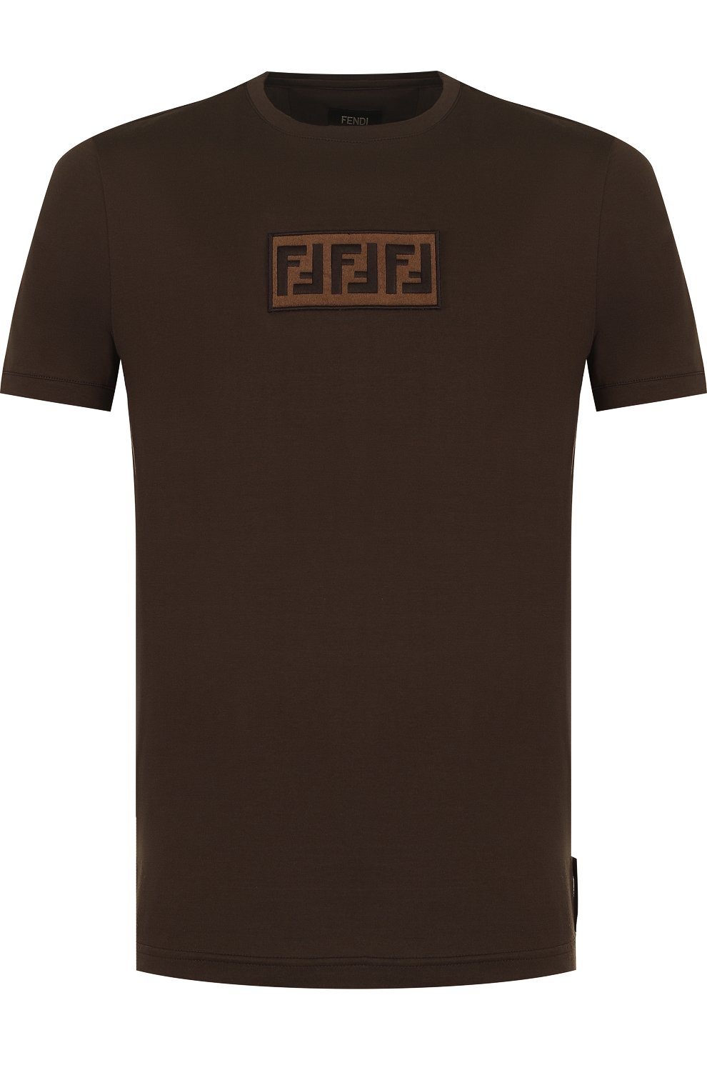 Хлопковая футболка с принтом FENDI, арт. FY0894 A28U, фото 1