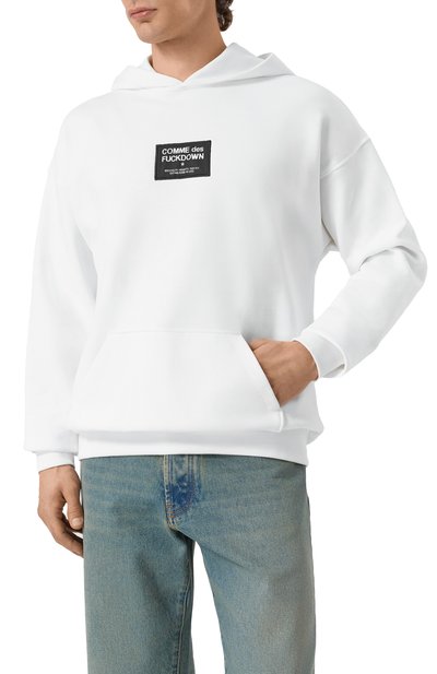 Хлопковое худи COMME DES FUCKDOWN, арт. CFABM01525, фото 3