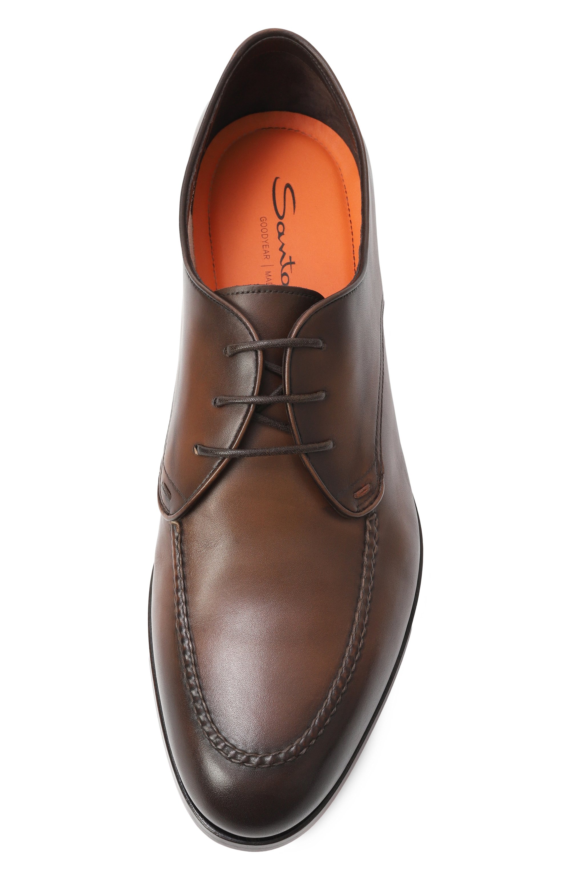 Кожаные дерби colin SANTONI, арт. MCCG19005SA1SLAS, фото 6