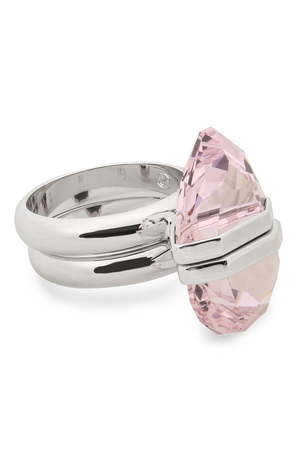 Кольцо lucent SWAROVSKI розового цвета по цене 23050 руб., арт. 5620711, фото 1 Кольцо lucent SWAROVSKI, арт. 5620711, фото 1