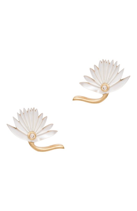 Серьги L'Atelier Nawbar E98W Бесцветный E98W