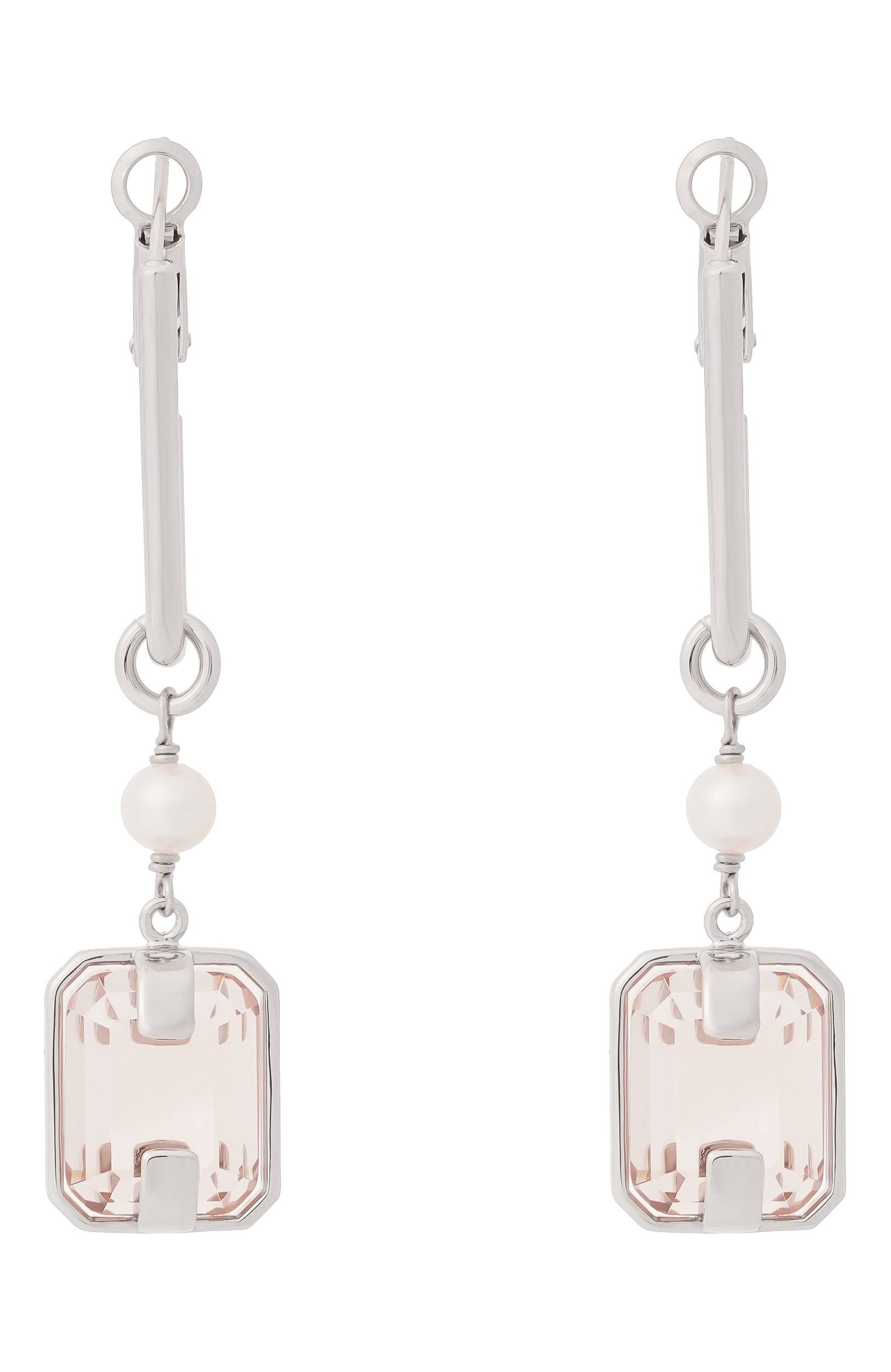 Серьги CRYSTALLINE JEWELLERY серебряного цвета по цене 13090 руб., арт. 301, фото 1 Серьги CRYSTALLINE JEWELLERY, арт. 301, фото 1