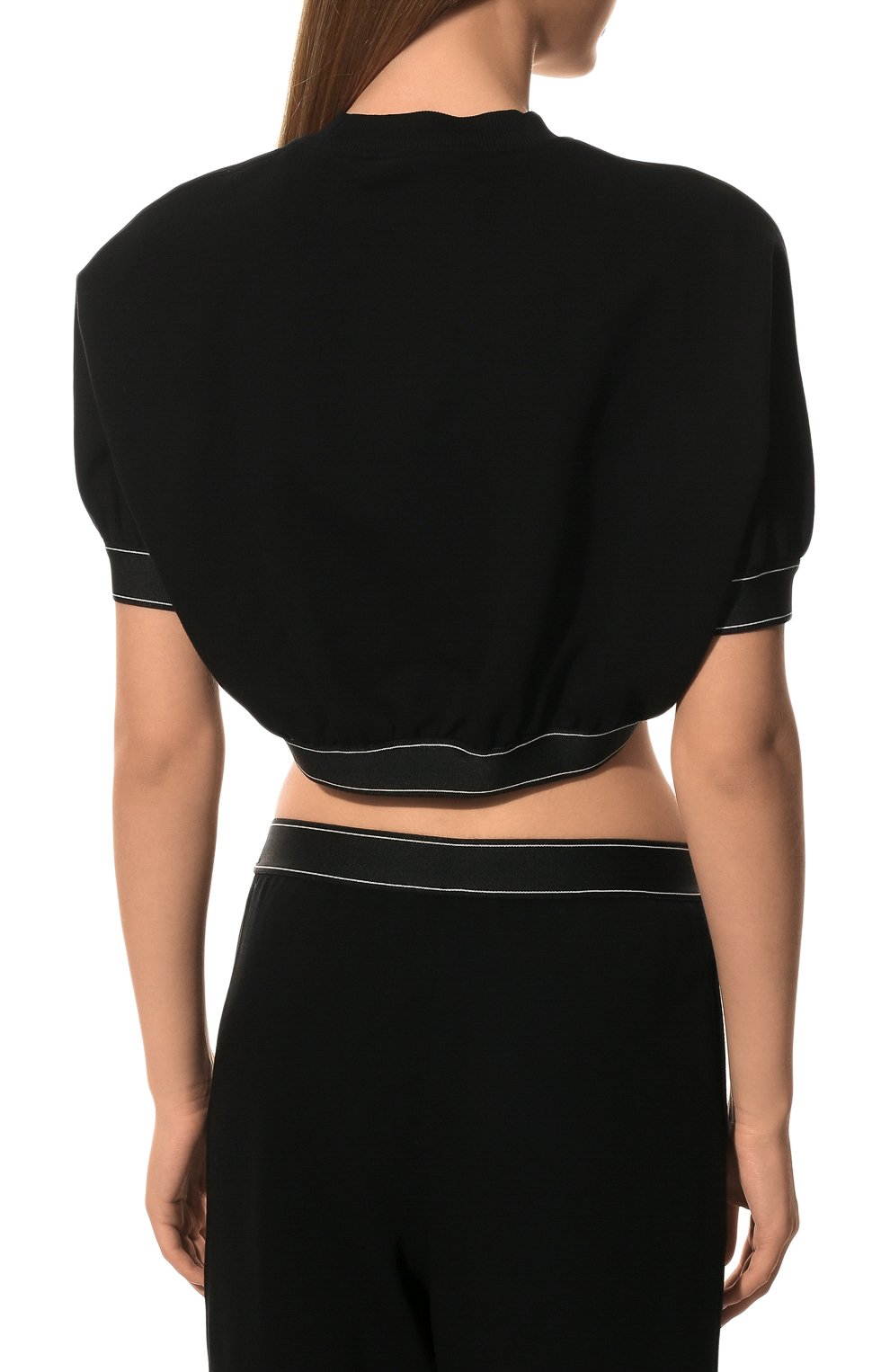 Хлопковый топ PRADA, арт. 135706-10FI-F0002-221, фото 4