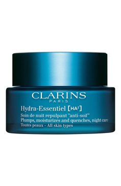 Увлажняющий ночной крем для любого типа кожи hydra-essentiel (50ml) CLARINS бесцветного цвета, арт. 80092161 | Фото 1 (Обьем косметики: 100ml; Тип продукта: Кремы; Назначение: Для лица)