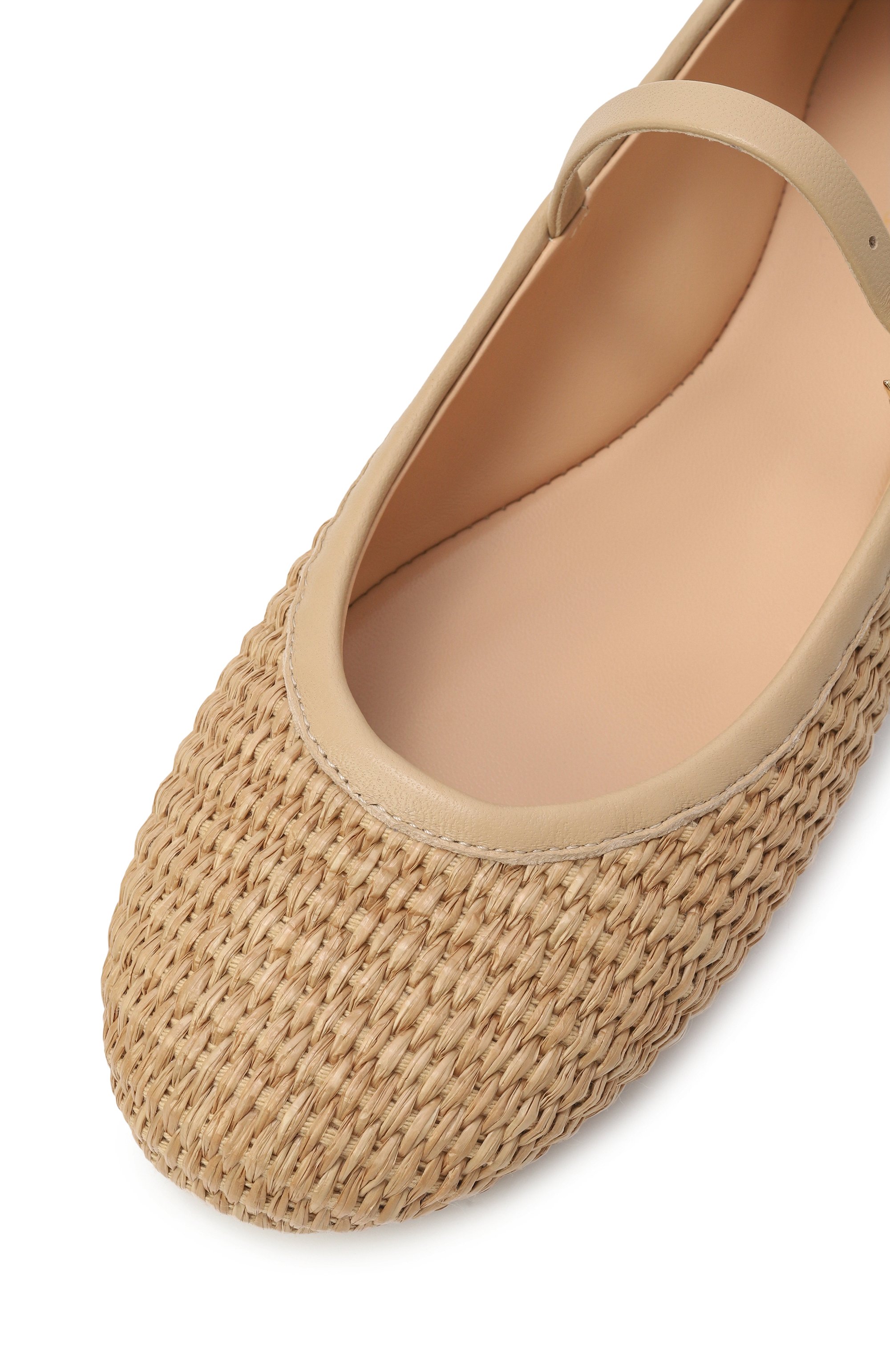 Текстильные балетки carla GIANVITO ROSSI, арт. G22223.05G0M.MBNNASD, фото 7