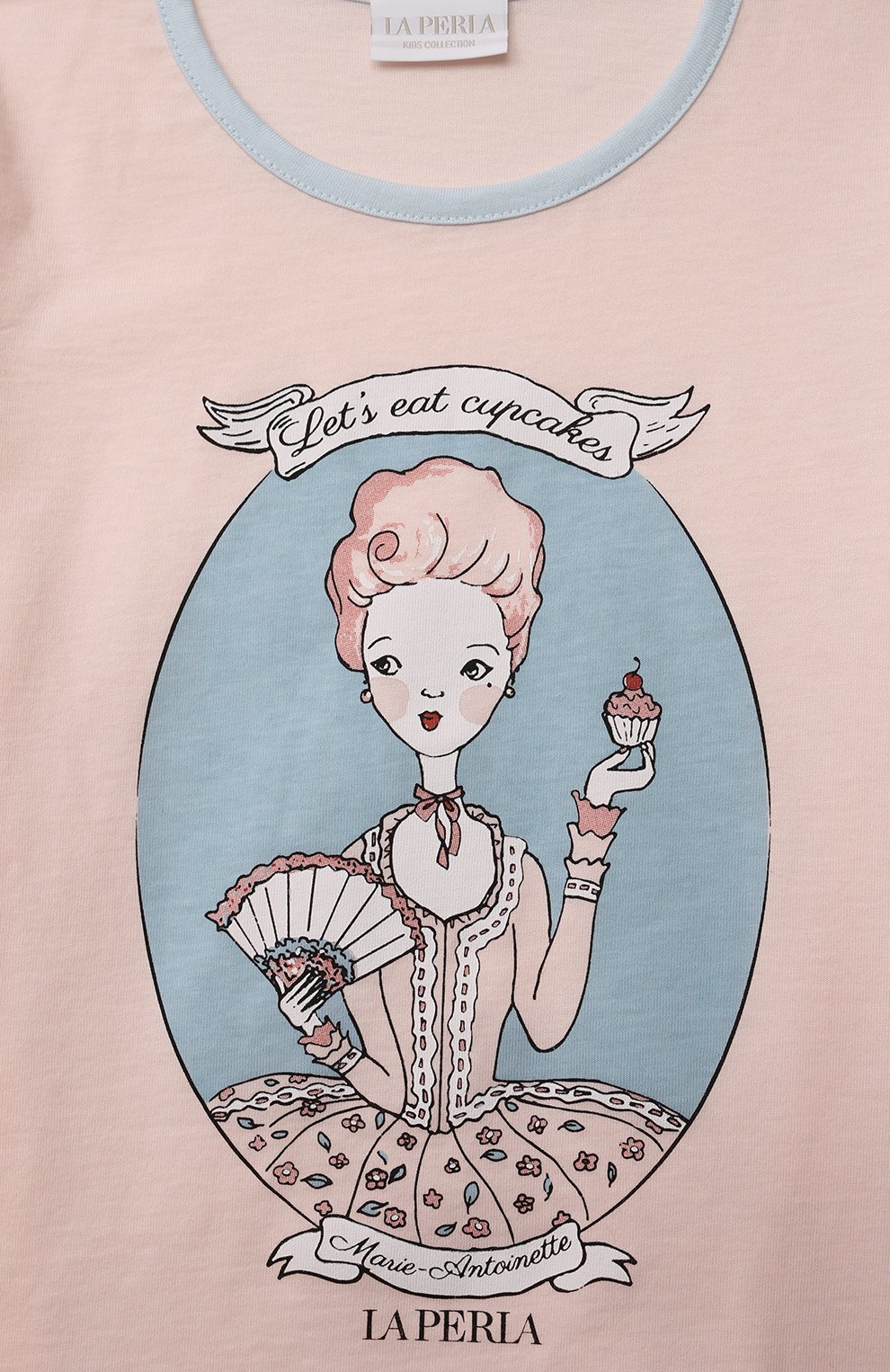 Хлопковая пижама LA PERLA, арт. 70451/8A-14A, фото 6