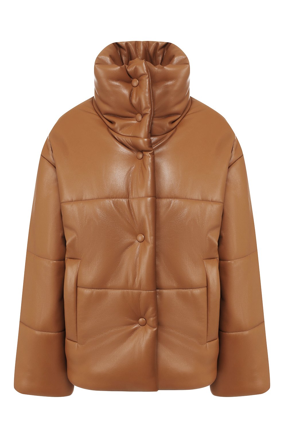Куртка NANUSHKA, арт. HIDE_BR0WN_VEGAN LEATHER, фото 1