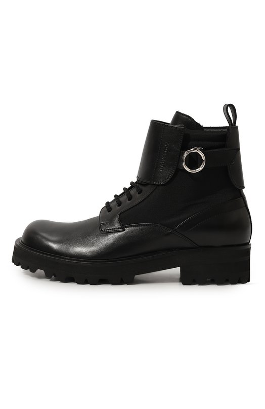 Кожаные ботинки Trussardi Чёрный, фото 4