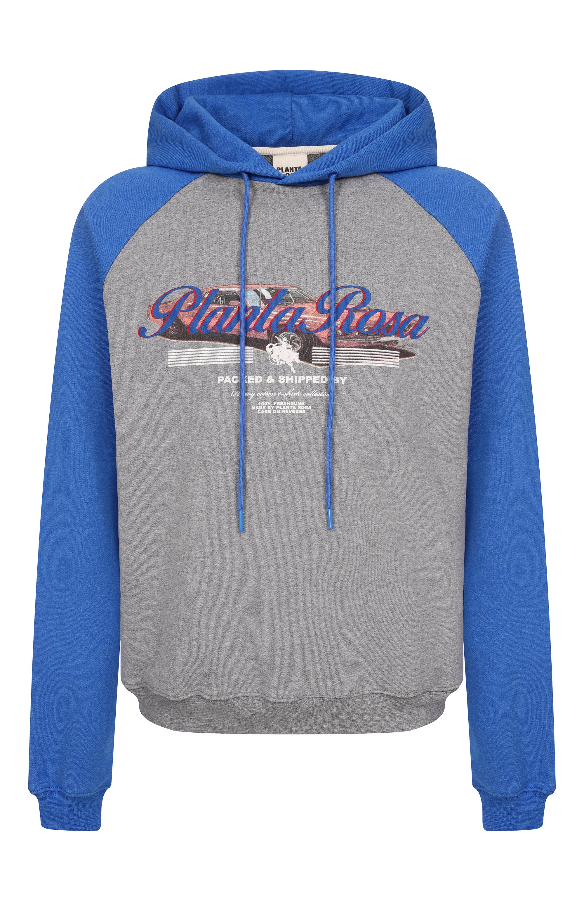 Хлопковое худи PLANTA ROSA, арт. PR/H/CAR-RACING/470, фото 1