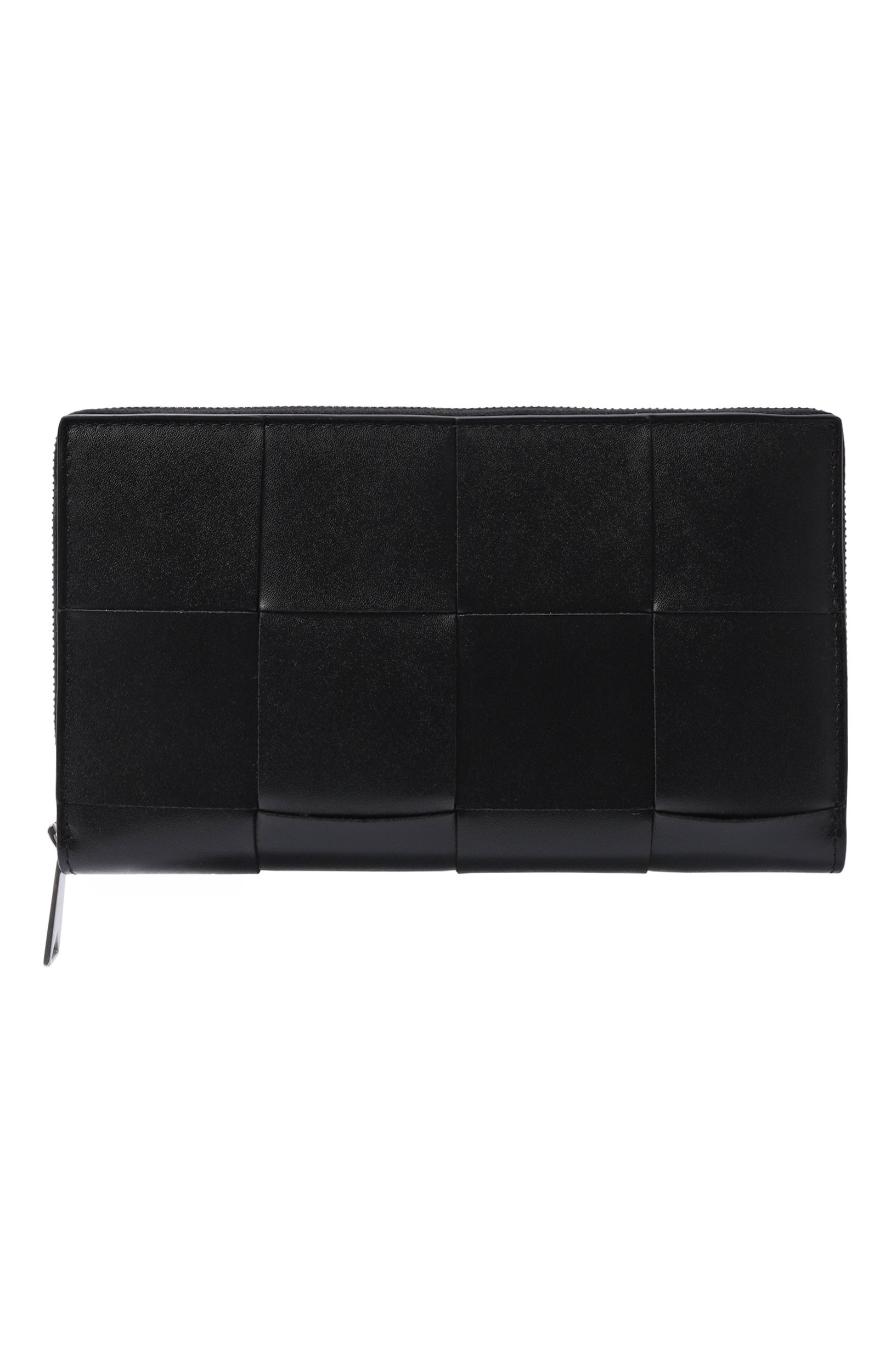 Кожаное портмоне BOTTEGA VENETA черного цвета по цене 126500 руб., арт. 814649/V47V1, фото 1 Кожаное портмоне BOTTEGA VENETA, арт. 814649/V47V1, фото 1