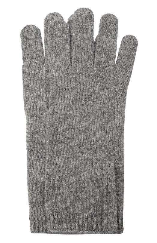 Кашемировые перчатки Brunello Cucinelli M12147189 Серый M12147189