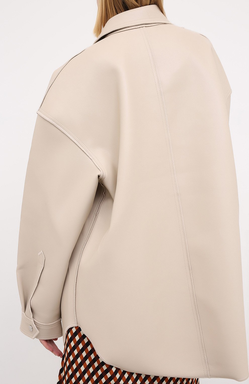 Куртка NANUSHKA, арт. MARTIN_ST0NE_B0NDED VEGAN LEATHER, фото 4