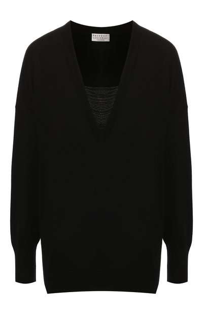Женский пуловер из кашемира и шелка BRUNELLO CUCINELLI, арт. M13832702