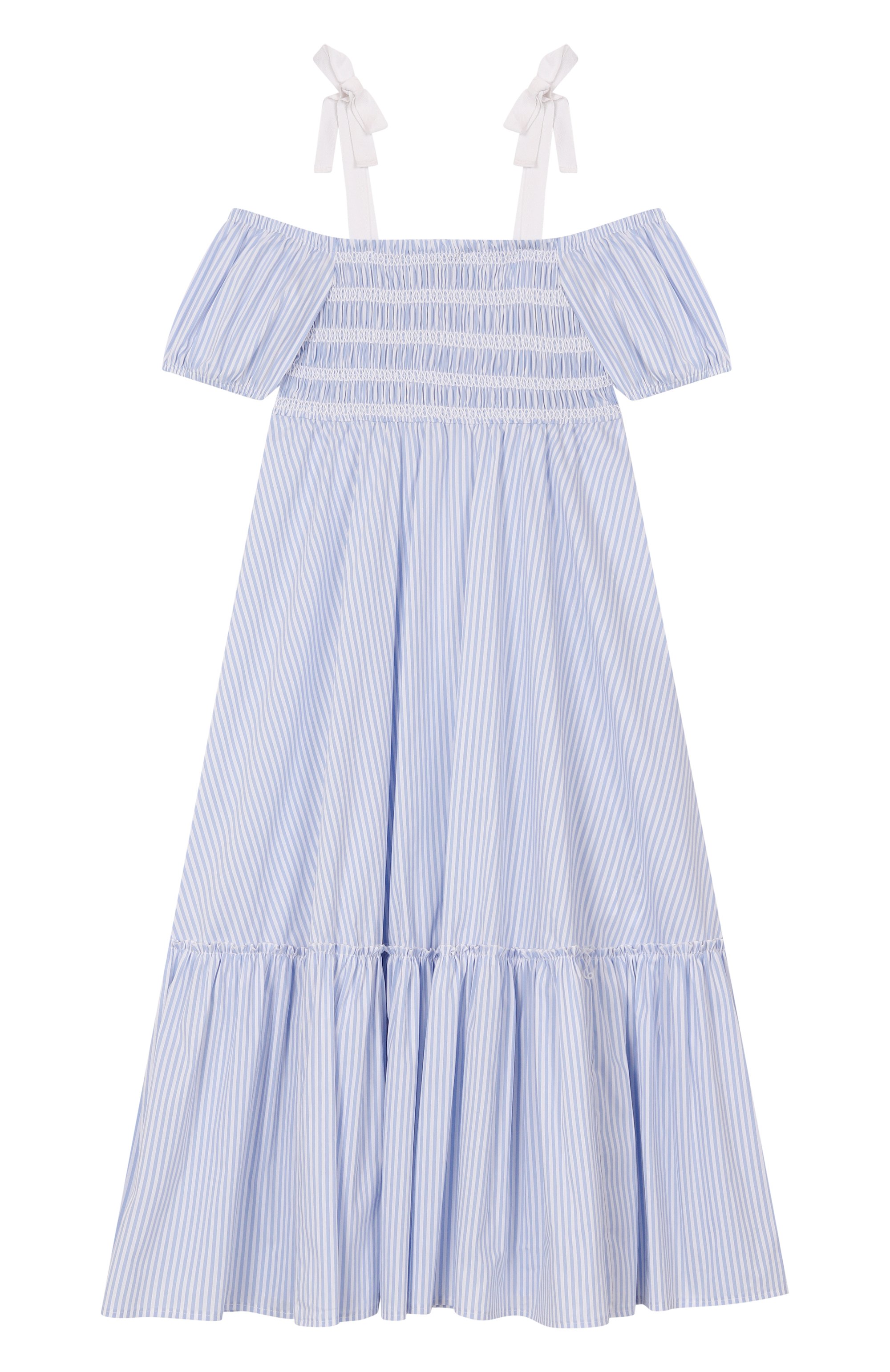 Хлопковый сарафан PHILOSOPHY DI LORENZO SERAFINI KIDS, арт. I1E912NP/5146/12-14, фото 1