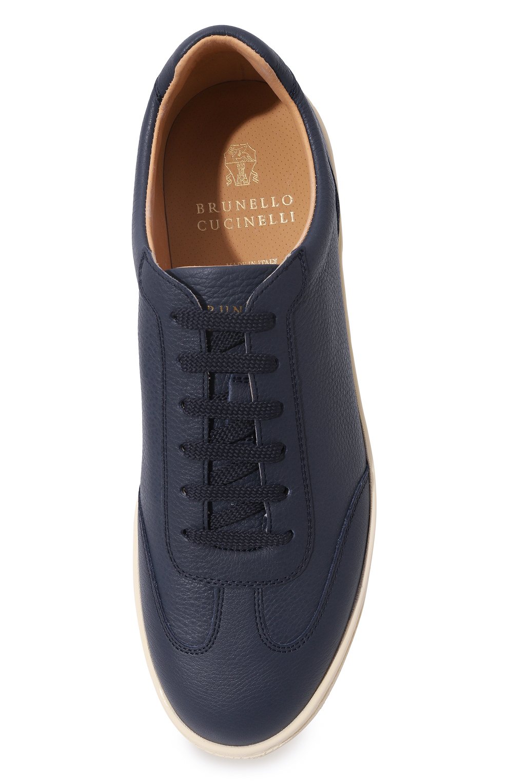 Кожаные кеды BRUNELLO CUCINELLI, арт. MZUDCAN309, фото 6